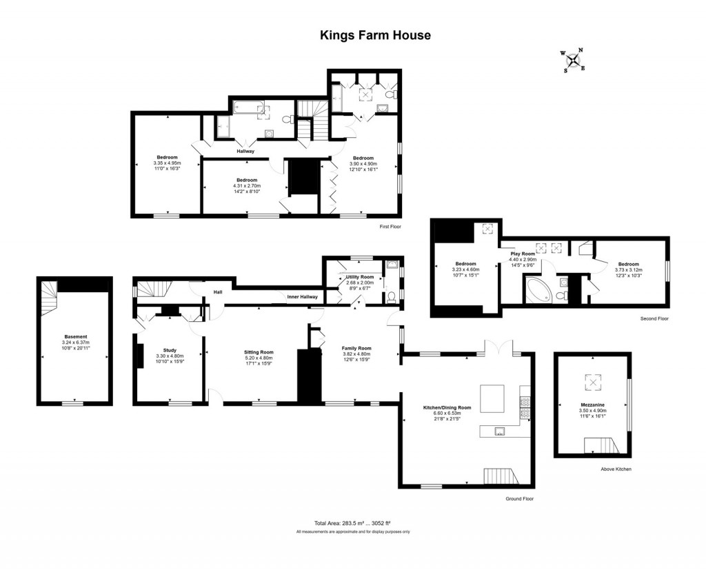 Floorplans For Townsend, Harwell, Didcot, Oxfordshire, OX11