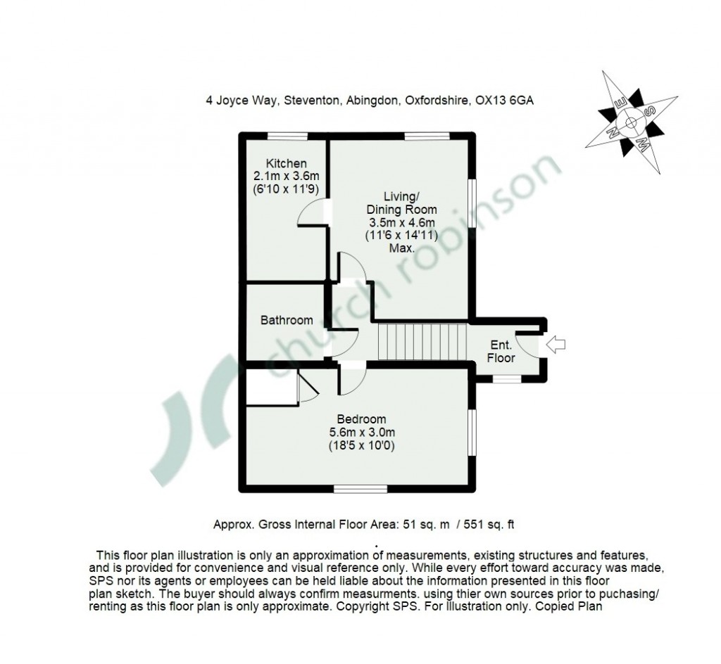 Floorplans For Joyce Way, Steventon, Abingdon, Oxfordshire, OX13