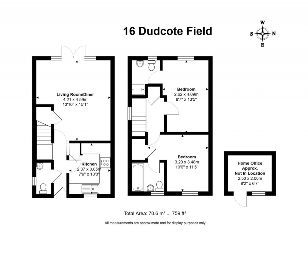 Floorplans For Dudcote Field, Didcot, Oxfordshire, OX11