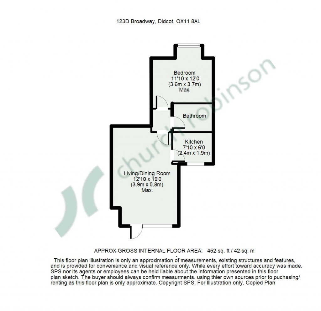 Floorplans For Broadway, Didcot, Oxfordshire, OX11