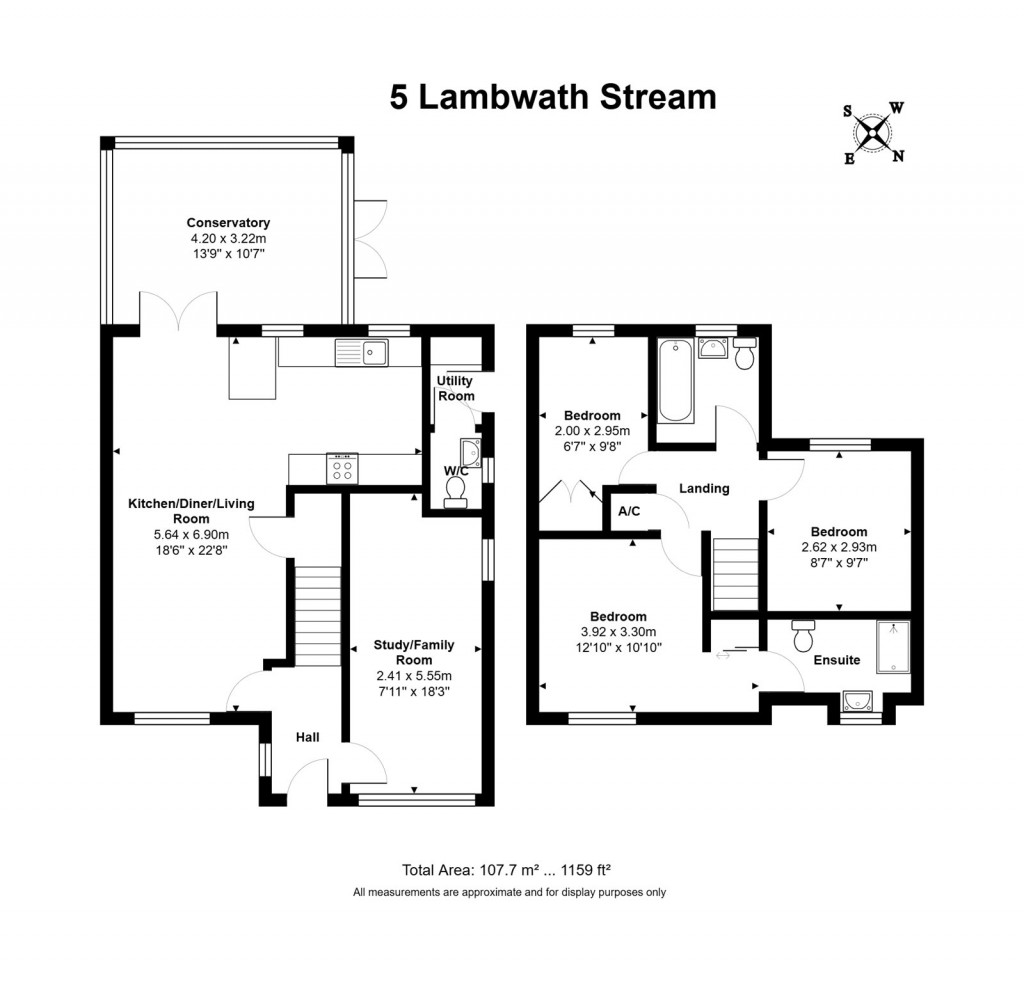 Floorplans For Lambwath Stream, Didcot, Oxfordshire, OX11