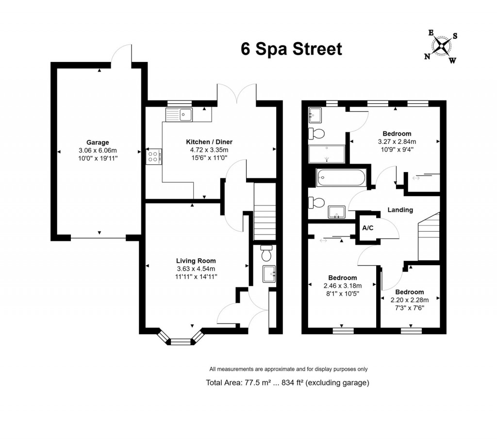 Floorplans For Spa Street, Chilton, Didcot, Oxfordshire, OX11