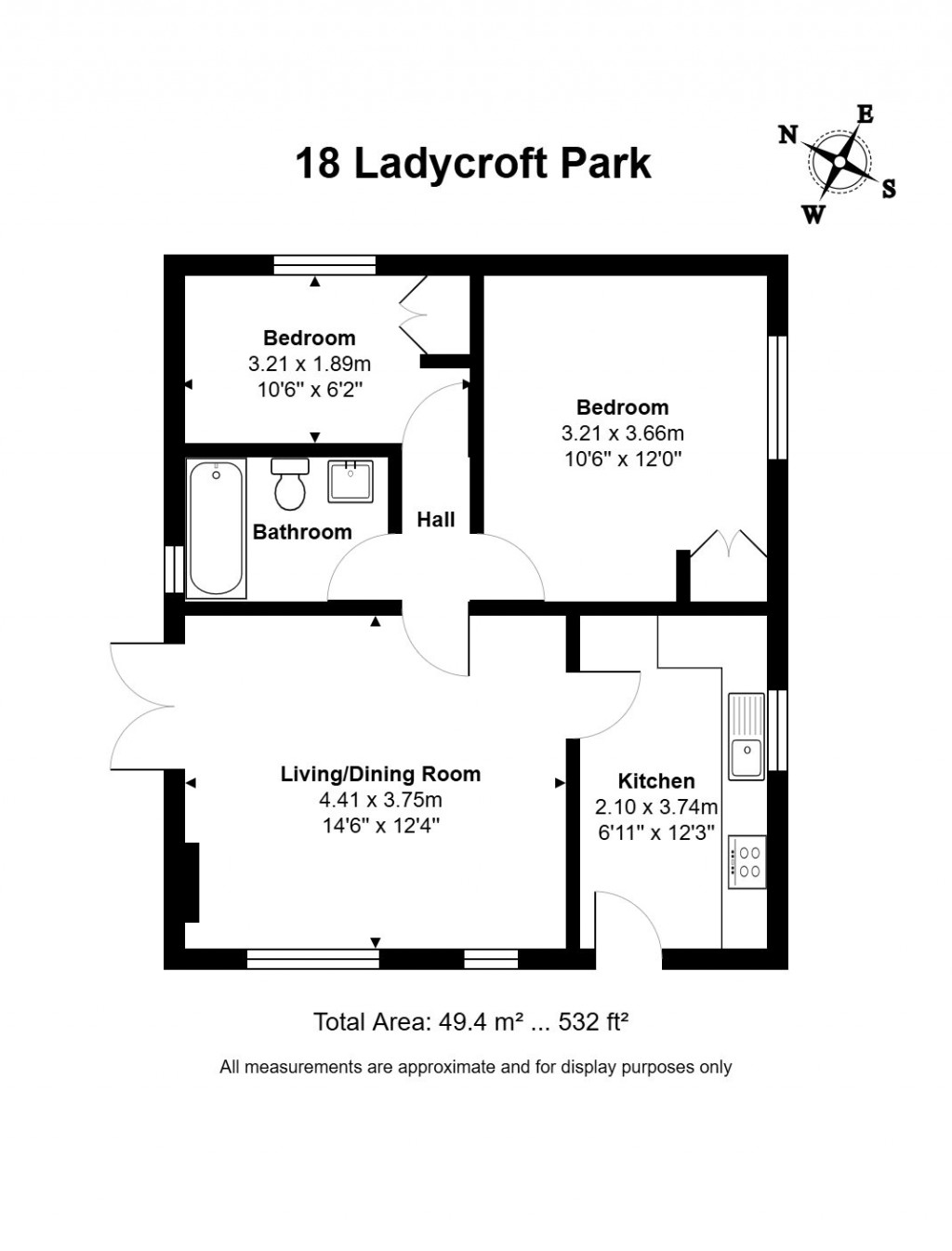Floorplans For Ladycroft Park, Blewbury, Didcot, Oxfordshire, OX11