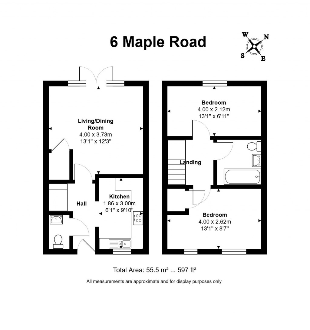 Floorplans For Maple Road, Didcot, Oxfordshire, OX11