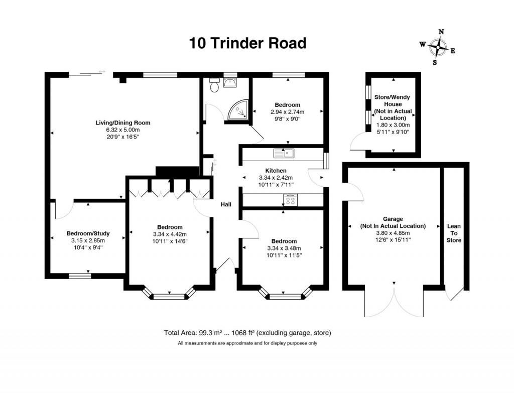Floorplans For Trinder Road, Wantage, Oxfordshire, OX12