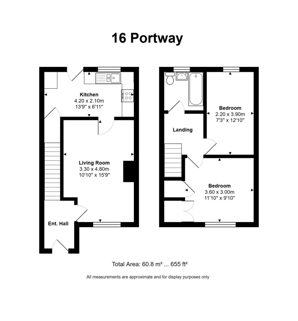 Floorplans For Portway, Didcot, Oxfordshire, OX11
