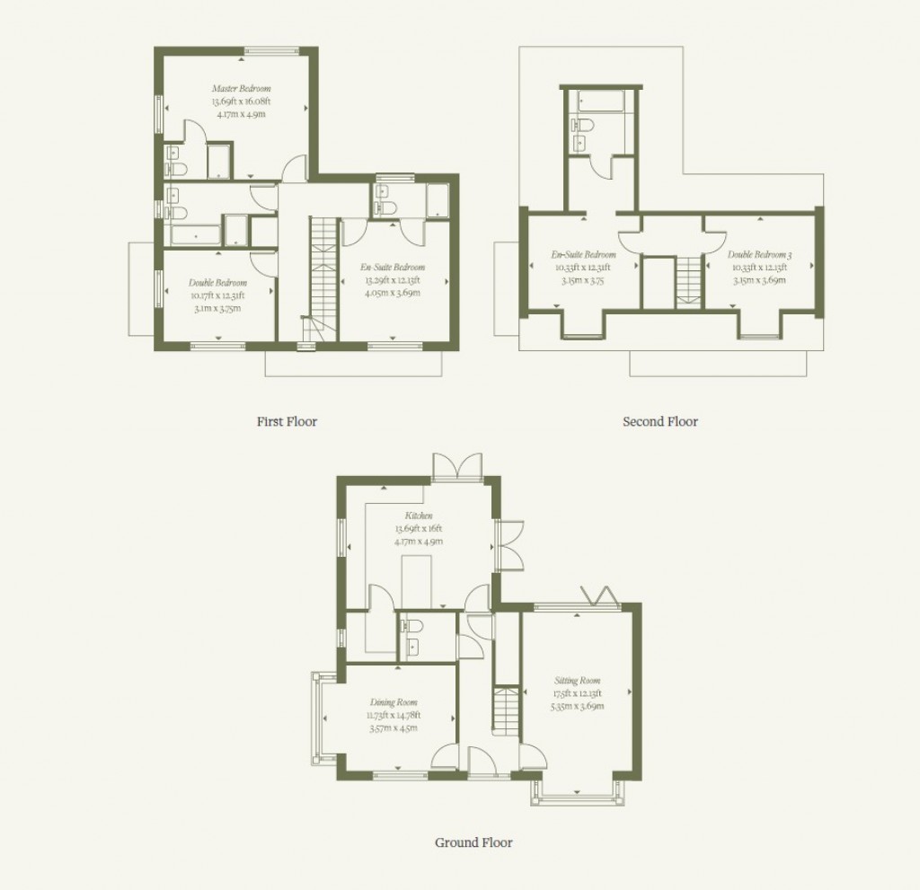 Floorplans For Rettendon Common, Chelmsford, Essex