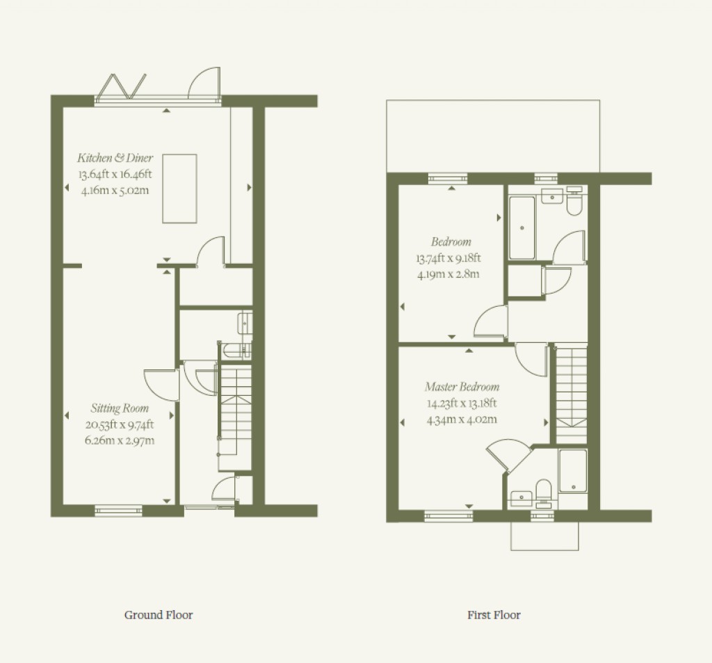 Floorplans For Rettendon Common, Chelmsford, Essex