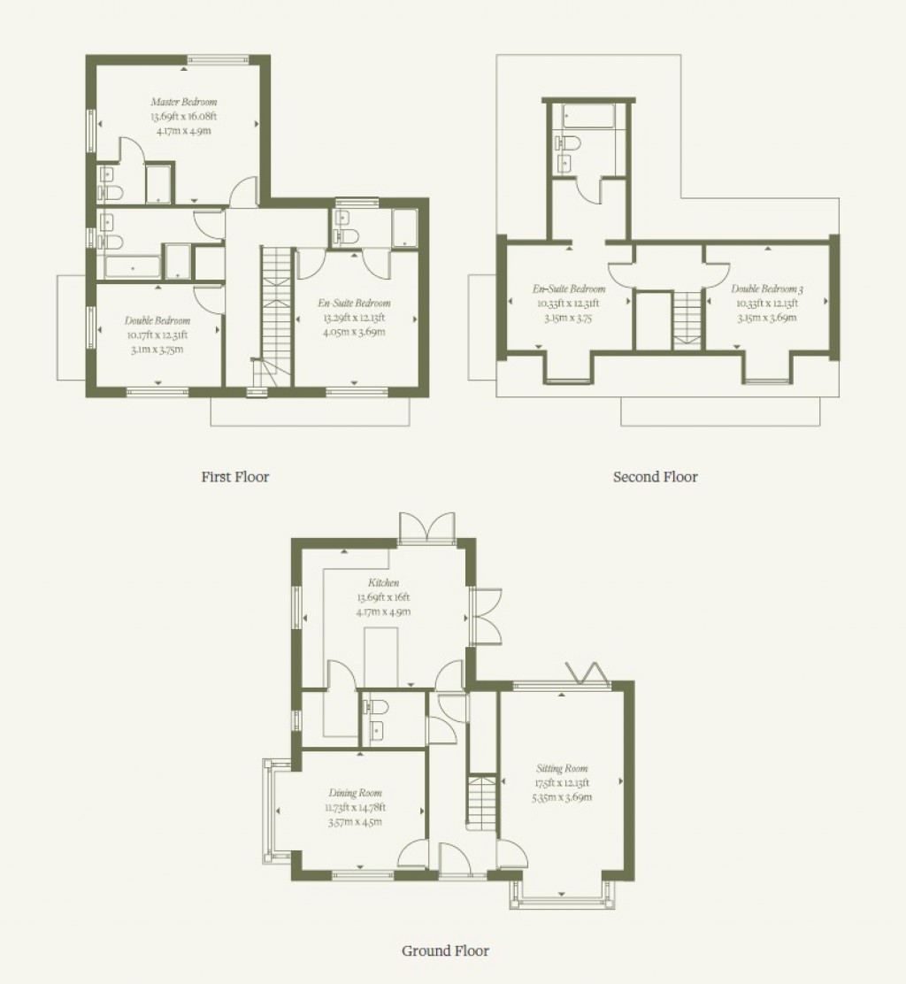 Floorplans For Rettendon Common, Chelmsford, Essex