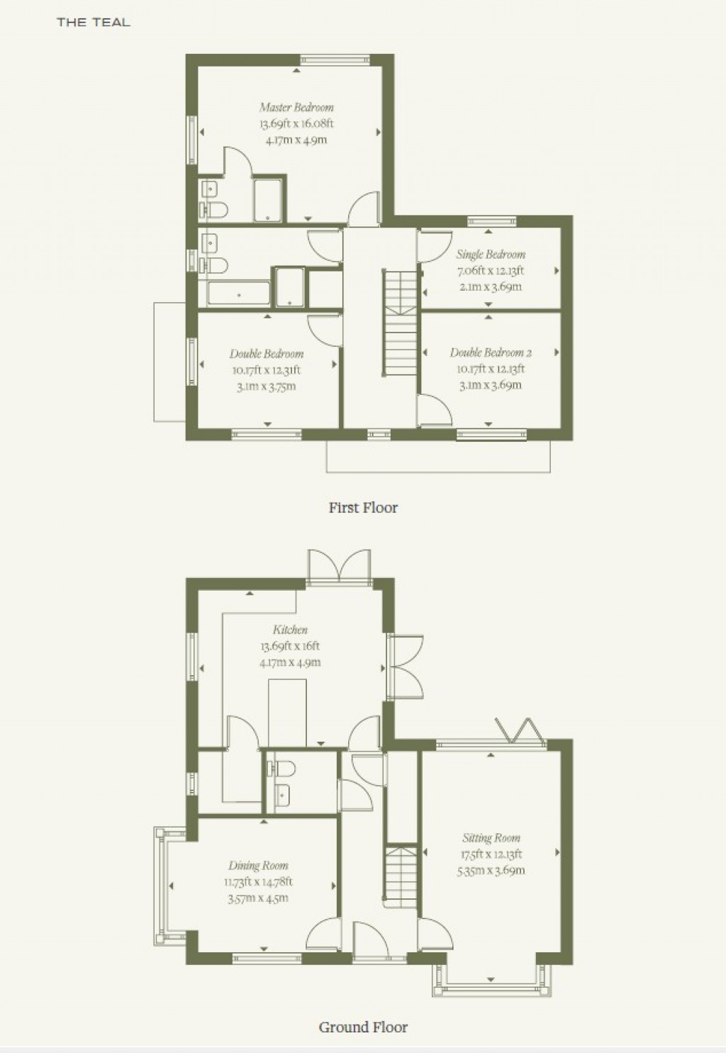 Floorplans For Rettendon Common, Chelmsford, Essex