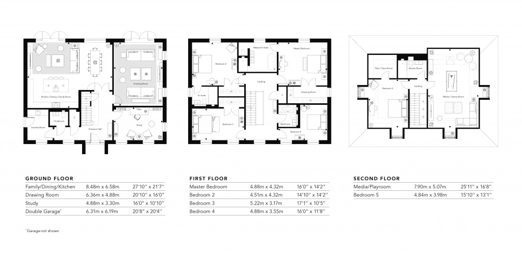 Floorplans For Gainsbrooke, Chilworth Road, Chilworth, Southampton, SO16