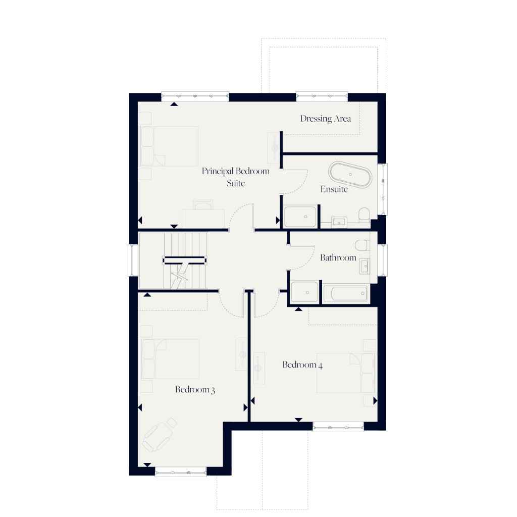 Floorplans For Hall Lane, Upminster