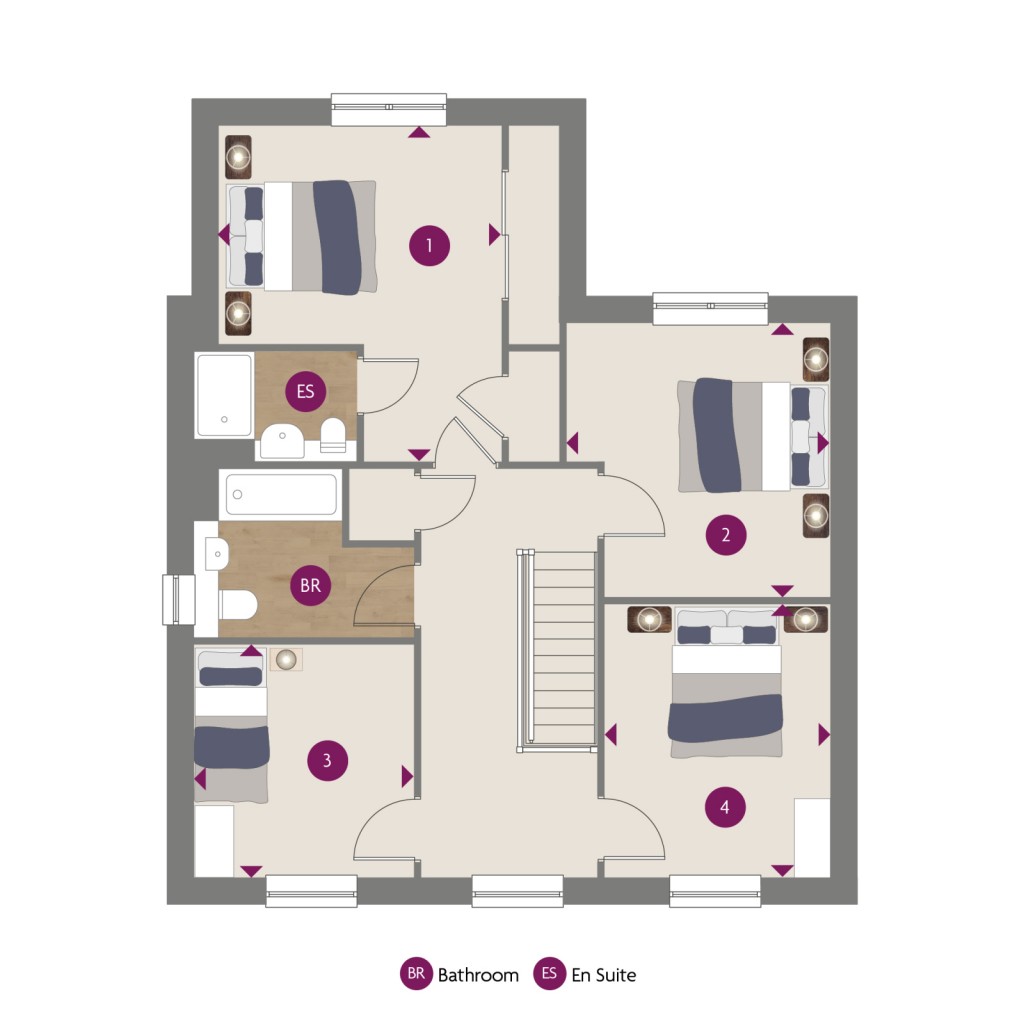 Floorplans For Stocks Lane, Kelvedon Hatch, Brentwood
