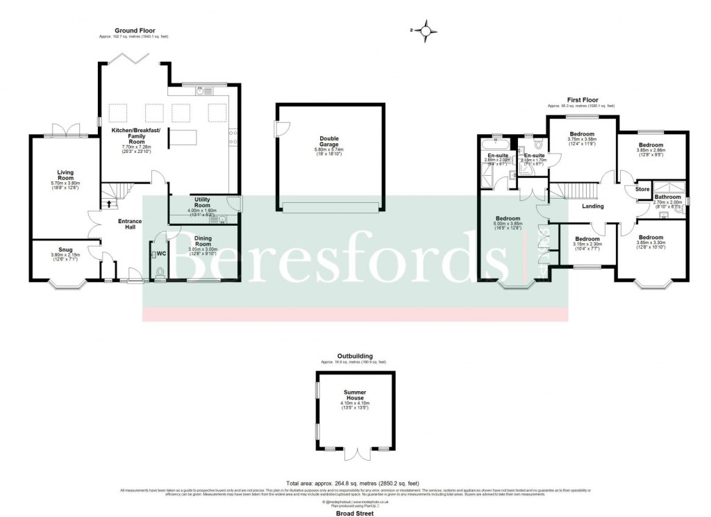 Floorplans For Great Totham, Maldon, Essex