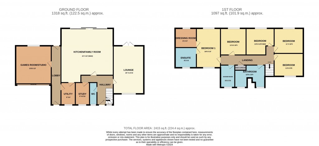 Floorplans For Althorne, Essex