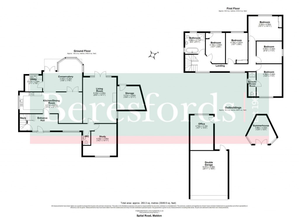 Floorplans For Maldon, Essex