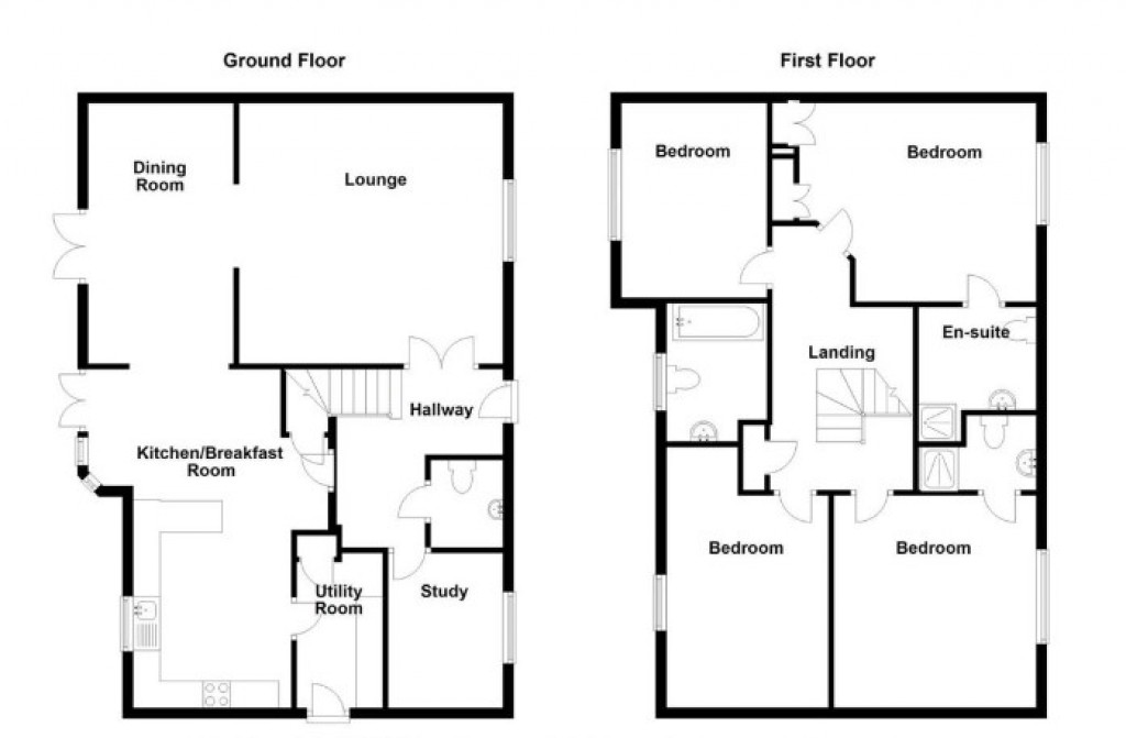 Floorplans For Mayland, Chelmsford, Essex