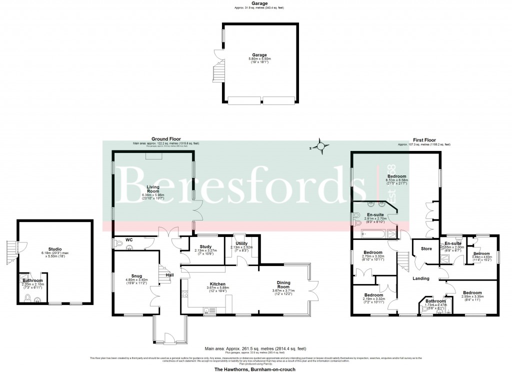 Floorplans For Burnham-on-Crouch, Essex