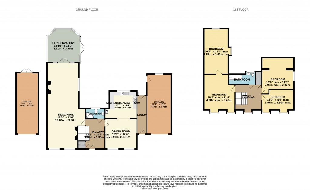 Floorplans For Mundon, Maldon, Essex