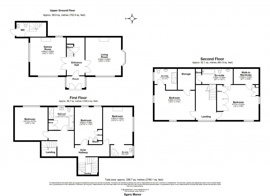 Floorplans For South Woodham Ferrers, Essex