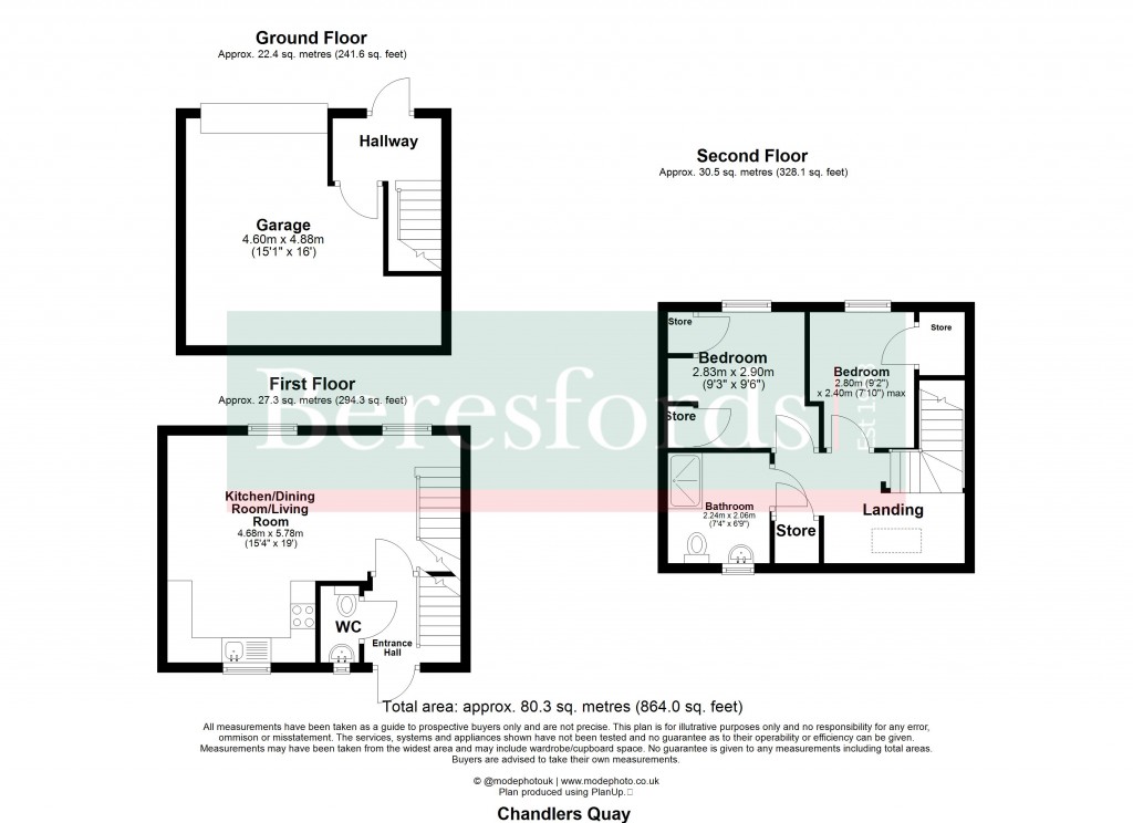 Floorplans For Maldon, Essex