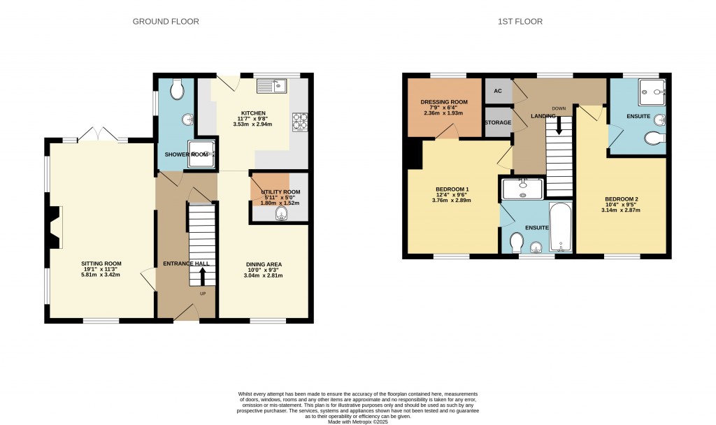 Floorplans For Spital Road, Maldon, Essex