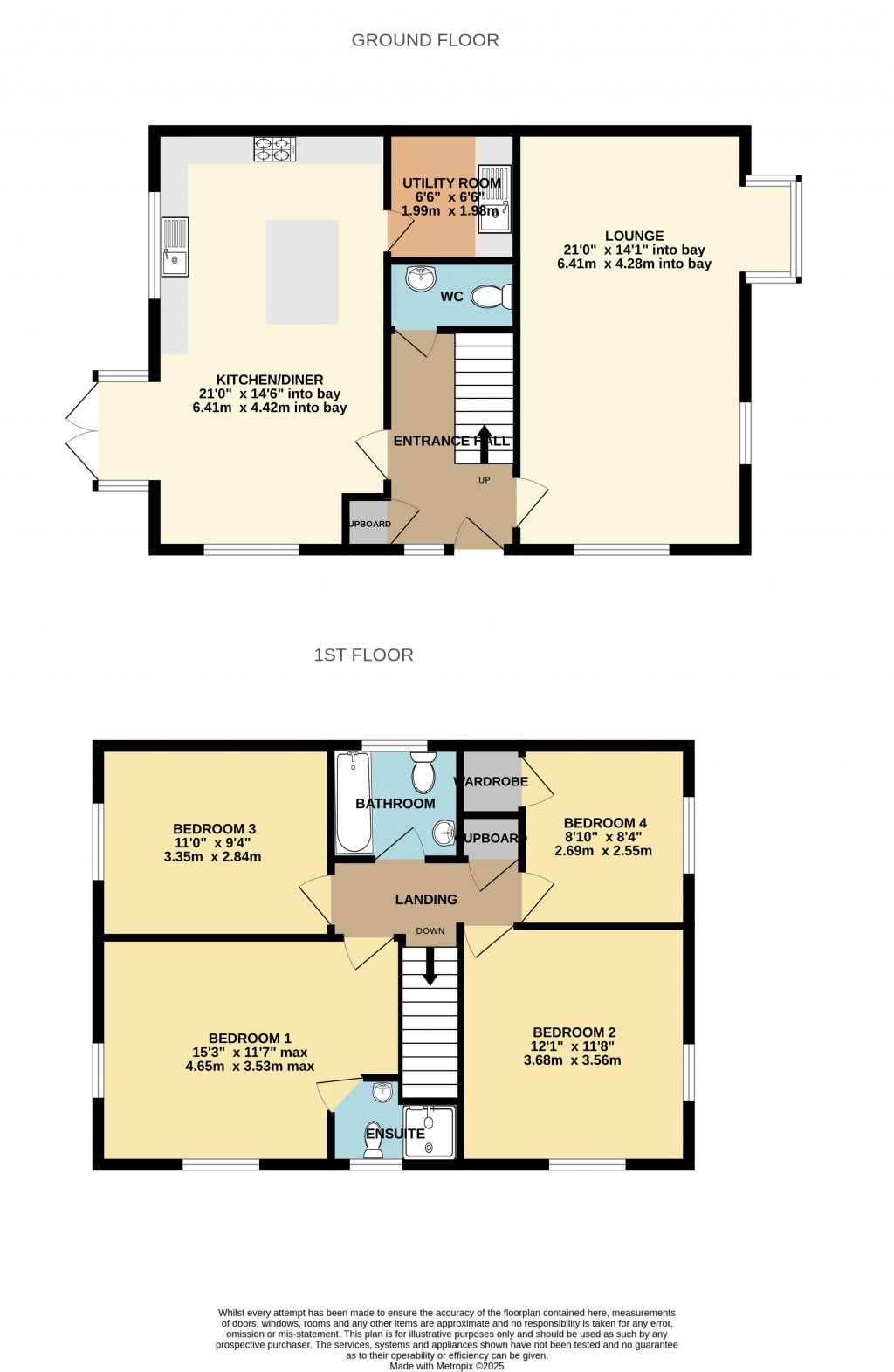 Floorplans For Mayland, Chelmsford, Essex