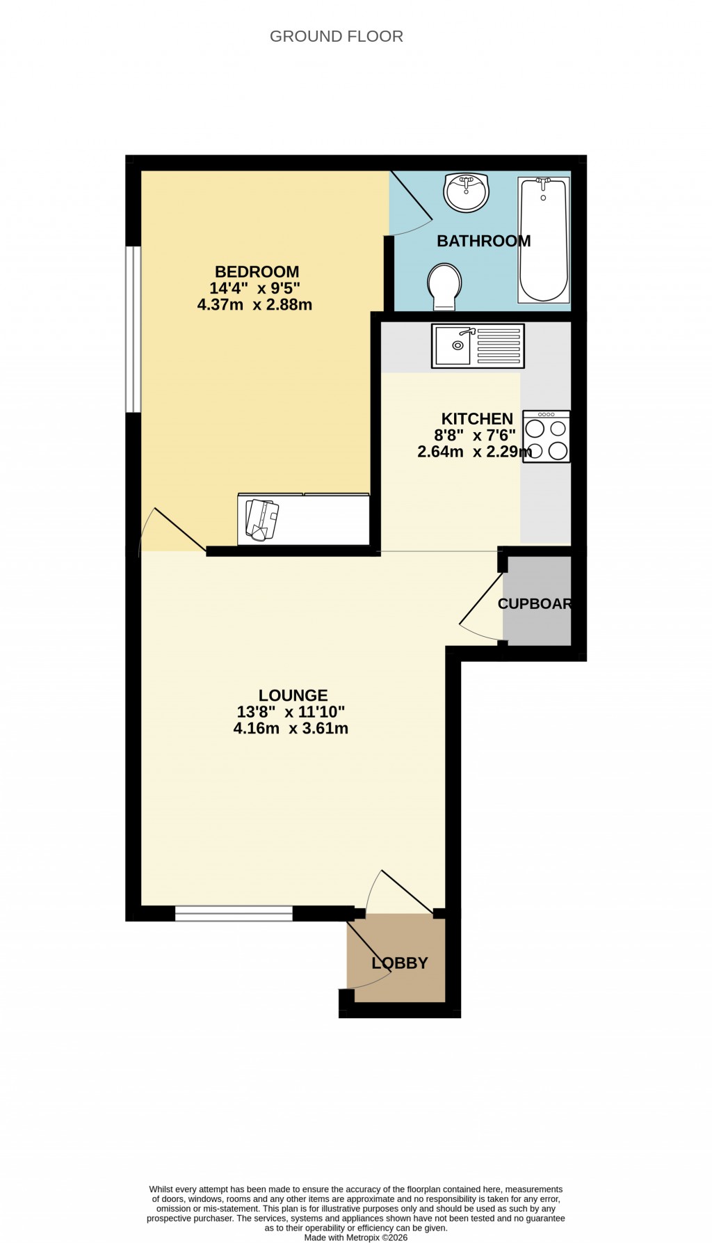 Floorplans For Princes Avenue, Southminster, Essex