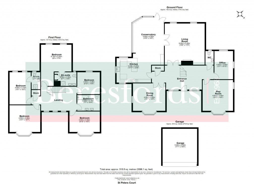 Floorplans For Bradwell-on-Sea, Southminster, Essex