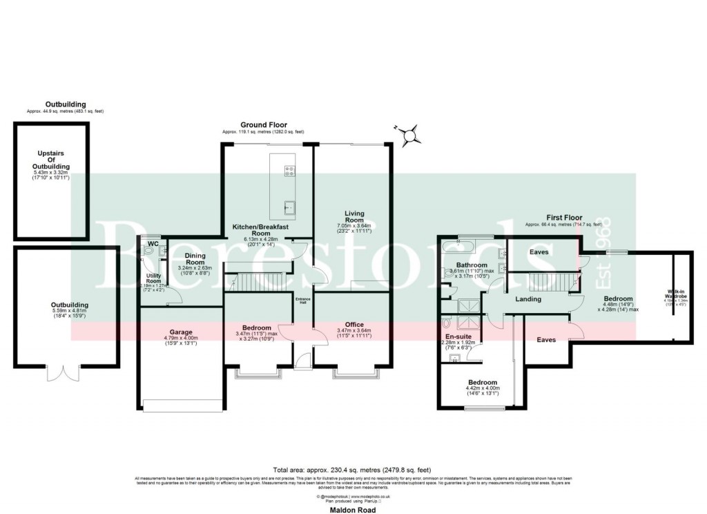 Floorplans For Burnham-on-Crouch, Essex