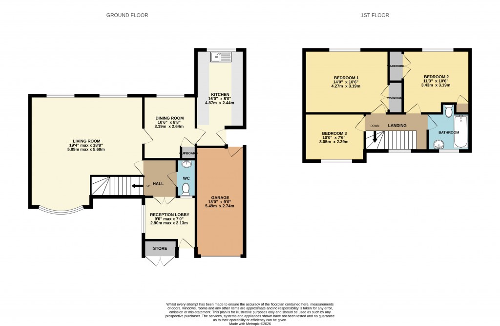 Floorplans For Maldon, Essex