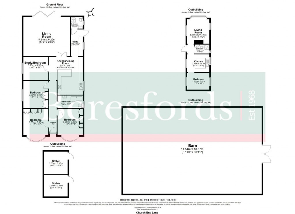 Floorplans For Runwell, Wickford, Essex