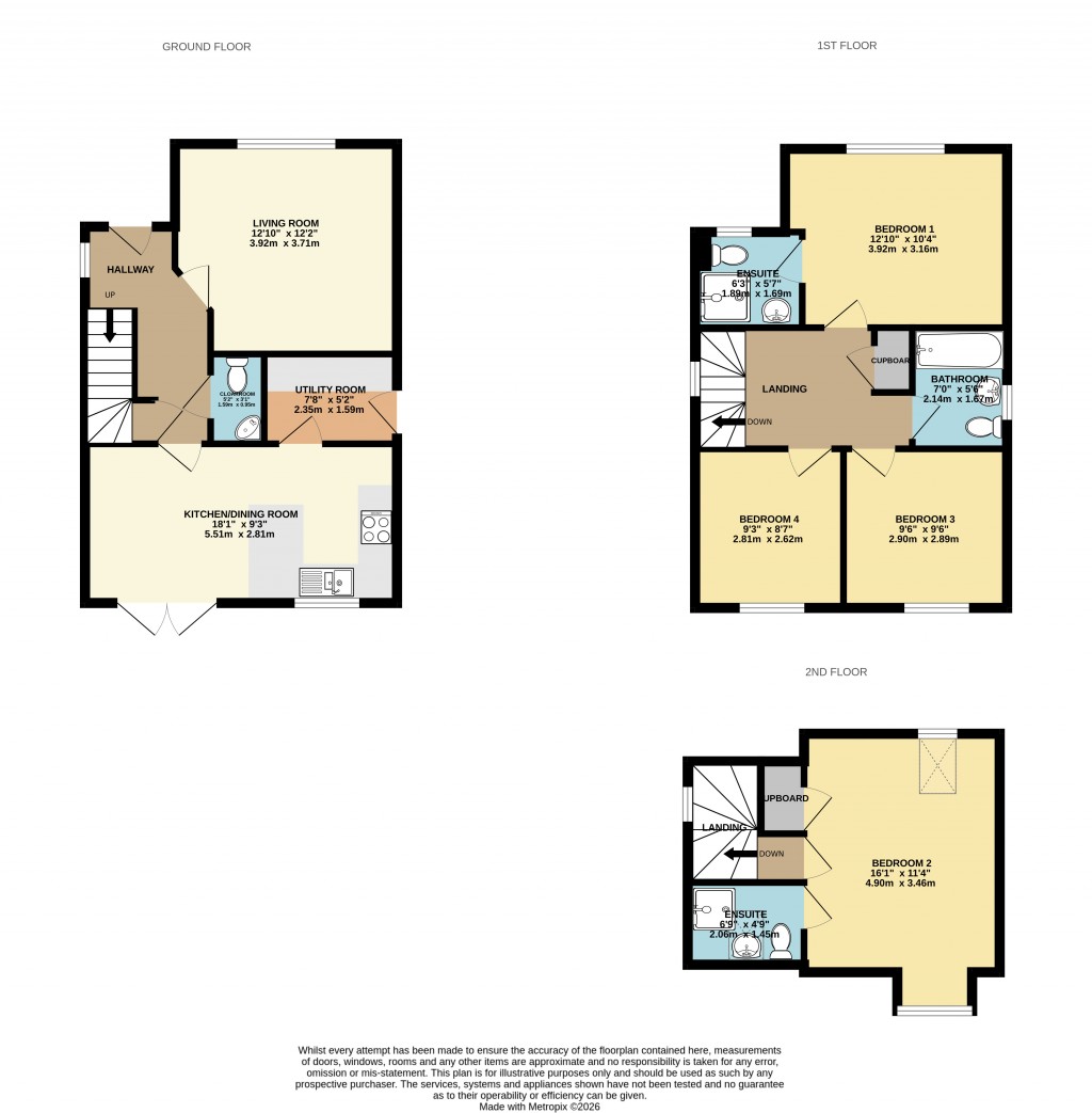 Floorplans For Heybridge, Maldon, Essex