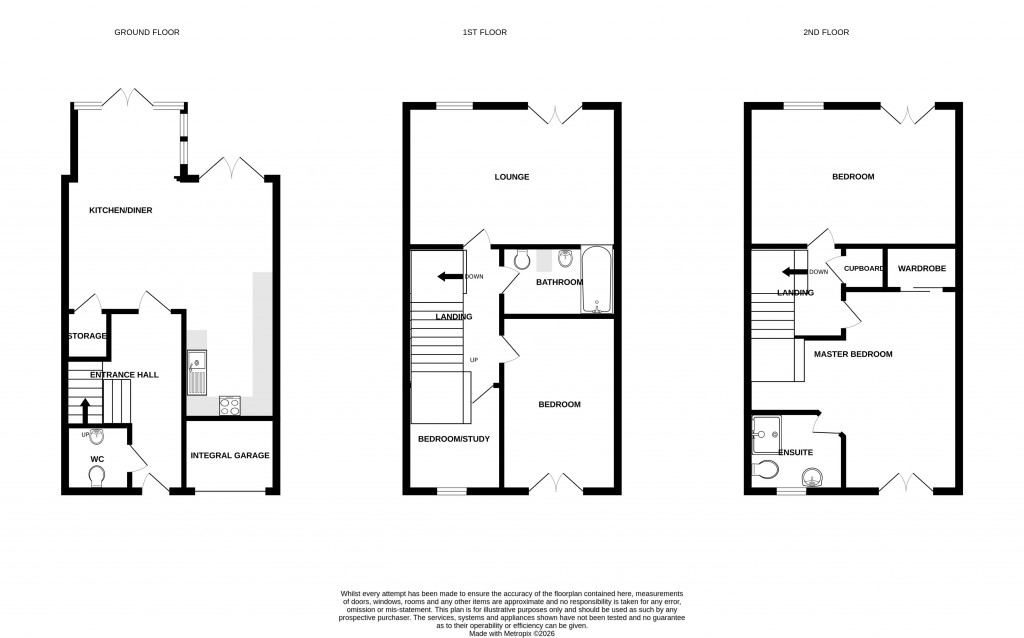 Floorplans For Maldon, Essex
