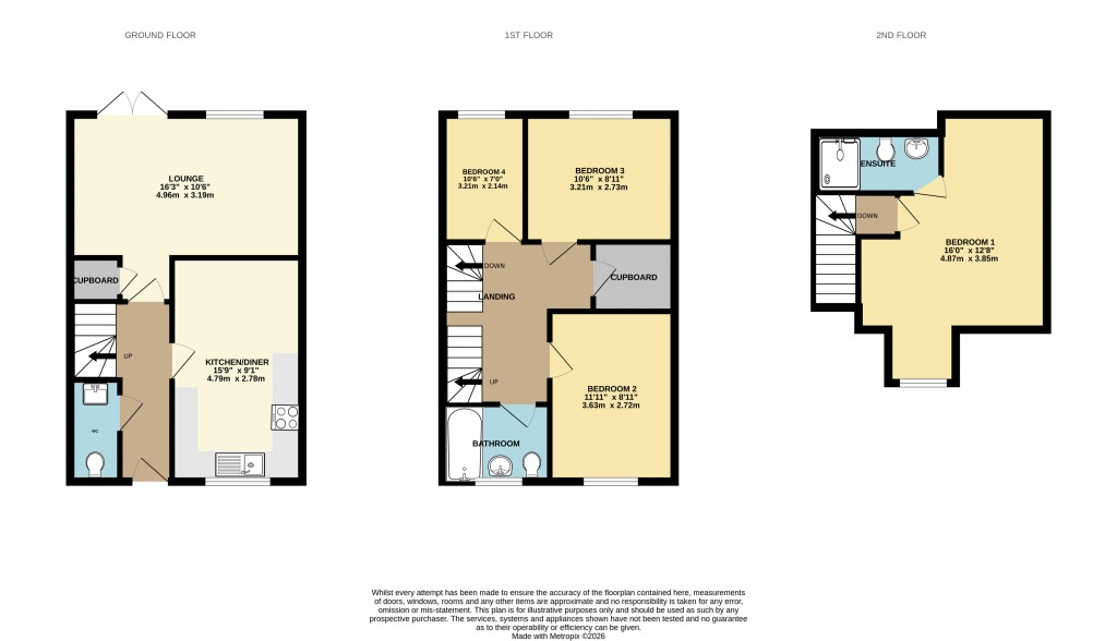 Floorplans For Maldon, Essex