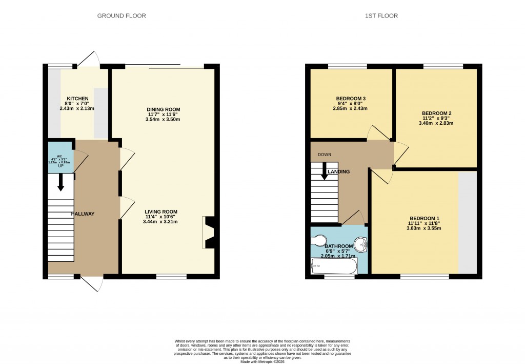 Floorplans For Tollesbury, Maldon, Essex