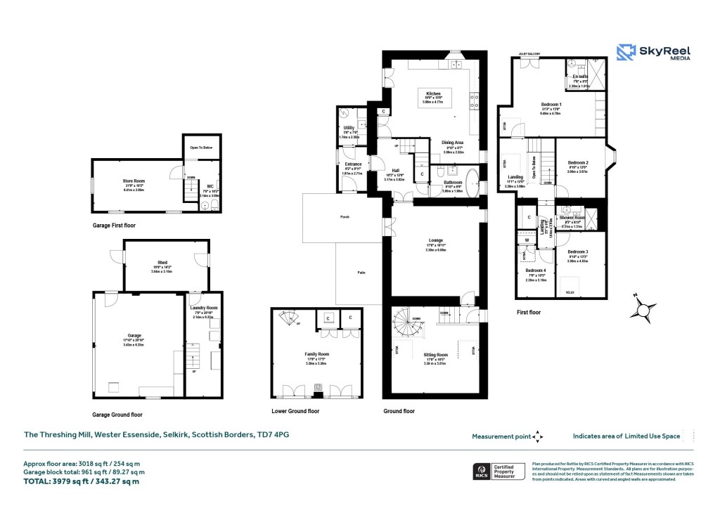 Floorplans For Ashkirk, Selkirk