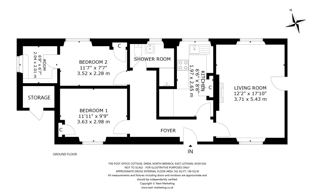 Floorplans For North Berwick, East Lothian