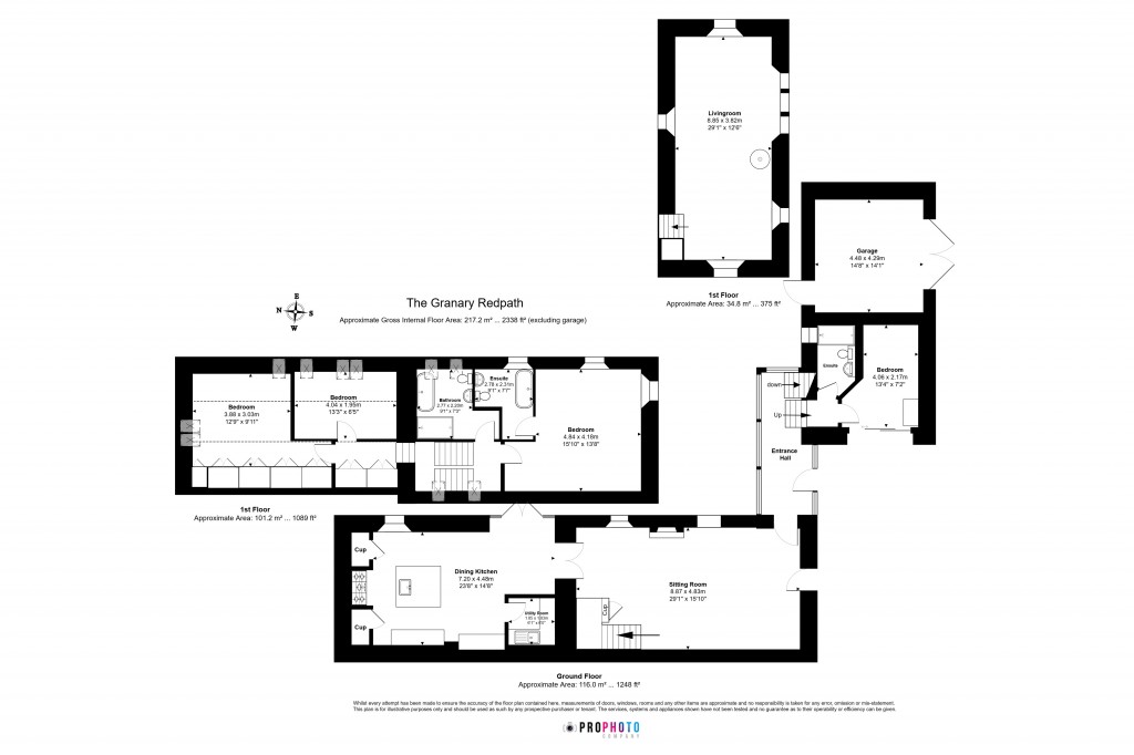 Floorplans For Earlston, Scottish Borders