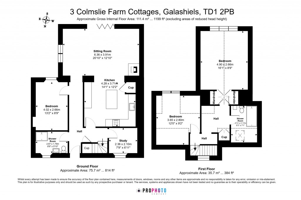 Floorplans For Galashiels, Scottish Borders