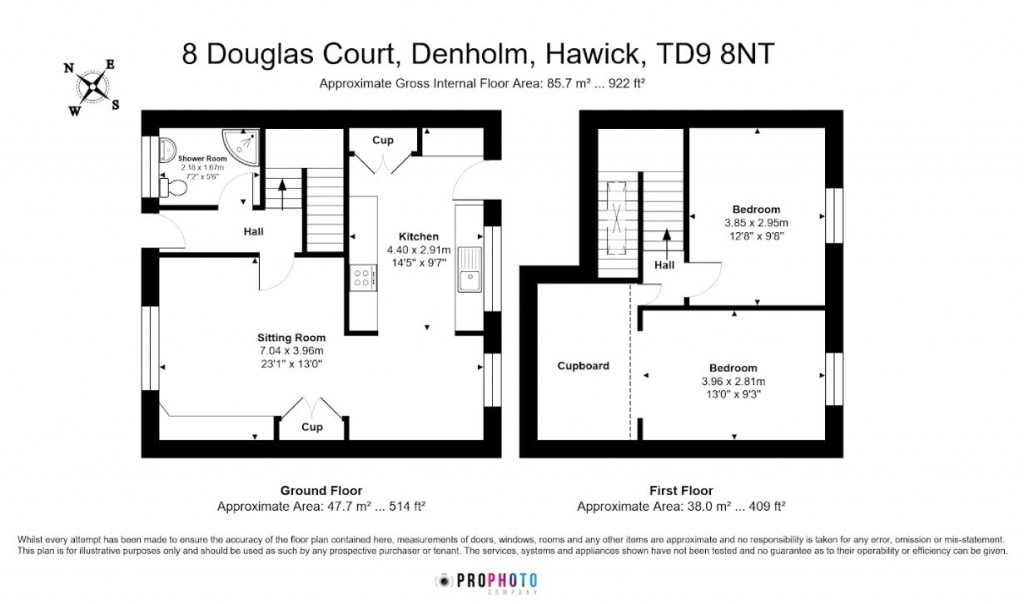 Floorplans For Denholm, Hawick, Scottish Borders