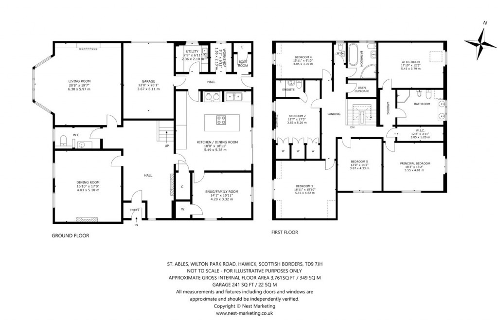 Floorplans For Hawick, Scottish Borders