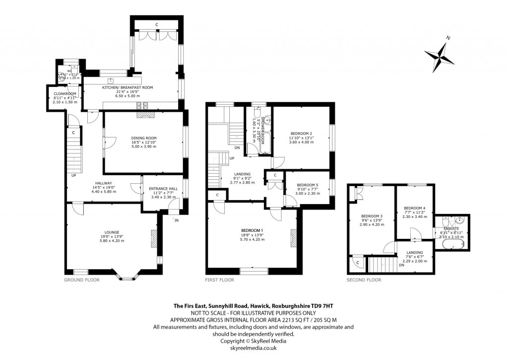 Floorplans For Hawick, Roxburghshire