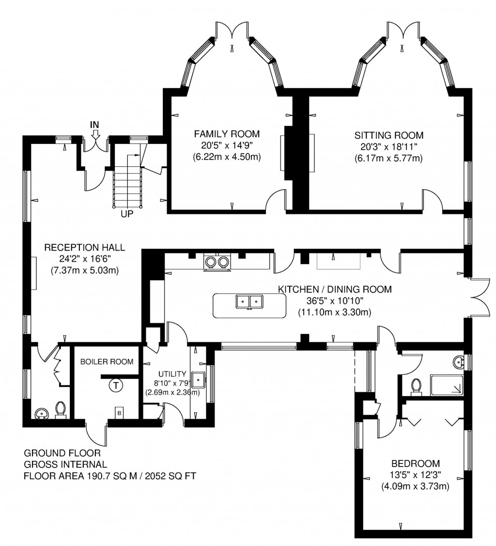 Floorplans For Melrose, Scottish Borders