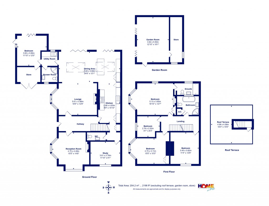 Floorplans For Mudeford, Christchurch, Dorset