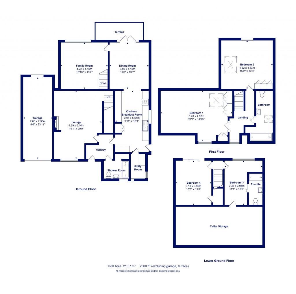 Floorplans For Mudeford, Christchurch, Dorset