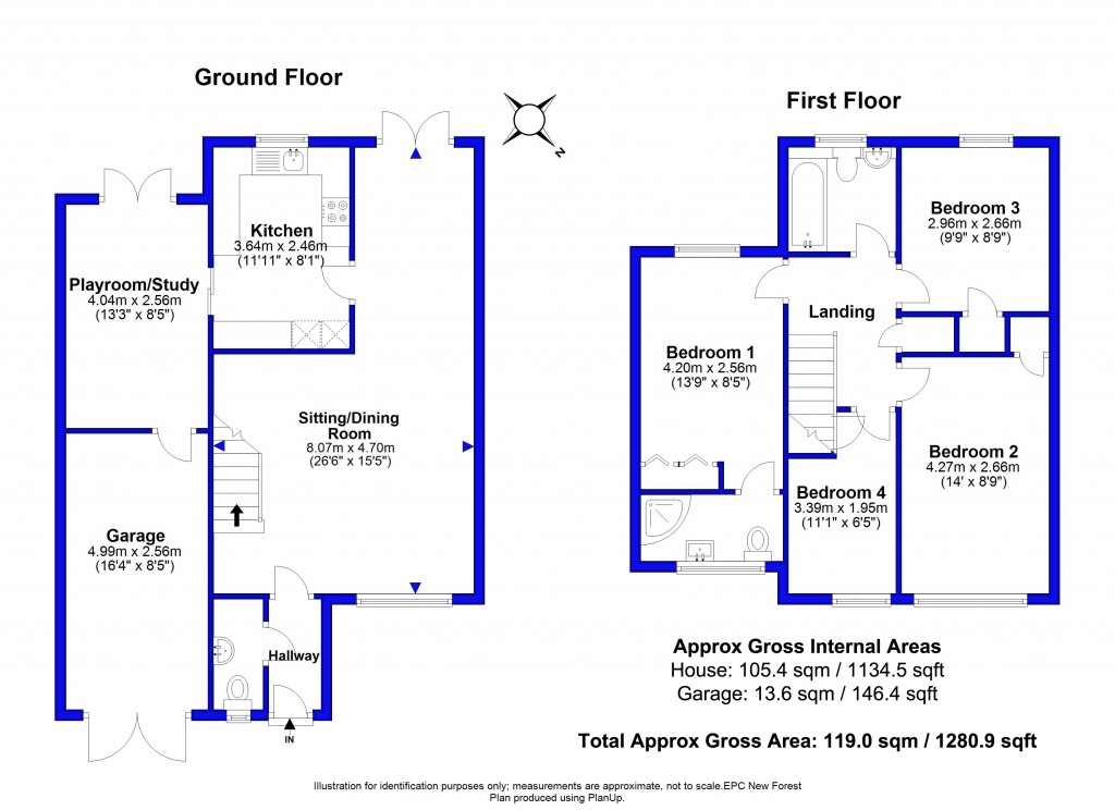 Floorplans For Mudeford, Dorset