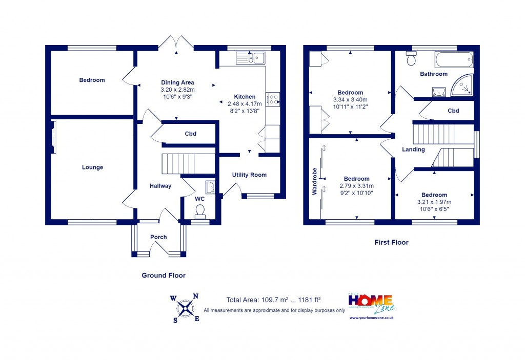 Floorplans For Mudeford, Christchurch, Dorset