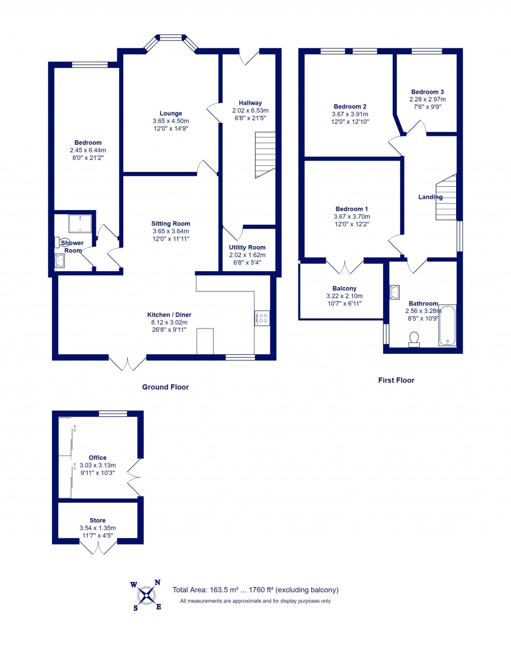 Floorplans For Mudeford, Dorset