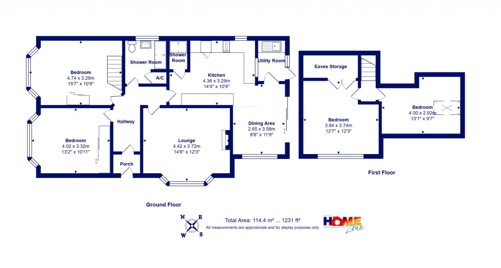 Floorplans For Mudeford, Christchurch, Dorset